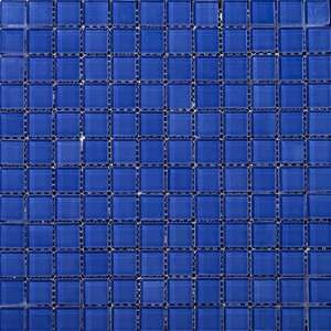  Emser Tile Lucente Mosaic Azul Royale Ceramic Tile