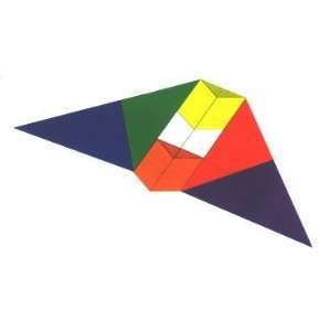  RAINBOW DELTA WING BOX KITE by Go Fly A Kite Toys & Games
