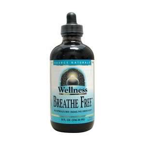 SOURCE NATURALS Wellness Breathe Free Syrup 8 OZ