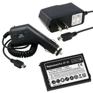   Car+Home Charger For T Mobile G1 HTC Google Cell Phones & Accessories