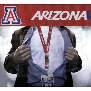   Arizona Wildcats NCAA Lanyard Key Chain and Ticket Holder Sports