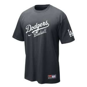  Los Angeles Dodgers Anthracite 2012 Nike Short Sleeve 