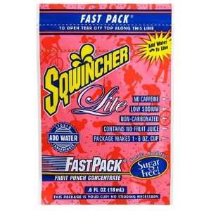 Sqwincher Fruit Punch LITE Fast Pack Grocery & Gourmet Food