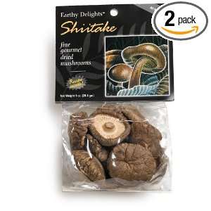 Earthy Delights Dried Shiitake, 1 Ounce Grocery & Gourmet Food
