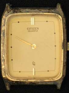 Gold Vintage Citizen Quartz Wrist Watch/Movement  