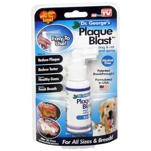 Dr Georges Plaque Blast Dog and Cat Oral Spray 097298022067  