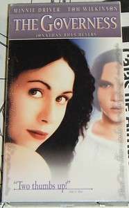 THE GOVERNESS   Minnie Driver, Tom Wilkinson   VHS 043396019973  