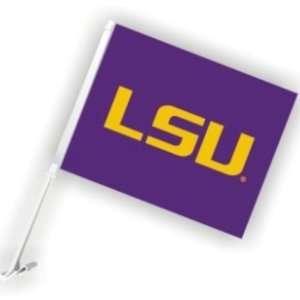  Louisiana State (LSU) Tigers Car Flags   1 Pair Sports 