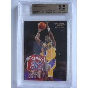  1996 97 Fleer #203 Kobe Bryant BGS 9.5 Gem Mint Sports 