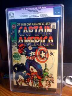 Captain America 100 CGC 9.2 restored & 101 CGC 7.0 AVENGERS  