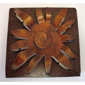  Sq. Sunset wall decor