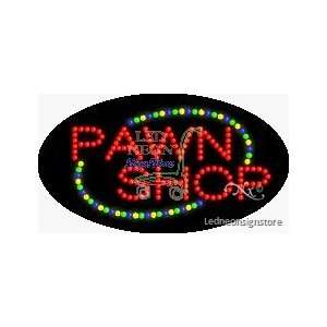 Pawn Shop LED Business Sign 15 Tall x 27 Wide x 1 Deep