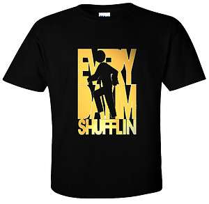 NEW Everyday Im Shufflin T Shirt Party Rock Gold Logo Tee sizes S 5X 