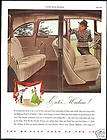 1938 Ford De Luxe Sedan Car Interior Print Art Ad