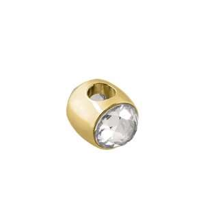Lauren G. Adams 18K Gold Plated Gabriella Bead Collection With Clear 