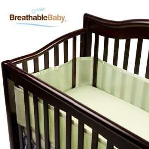  Breathable Baby Bumper Sage Baby