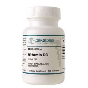  (Vitamin) D3 5000 IU 120 capsules