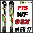11 12 Elan FIS GSX WC Waveflex Skis 182cm w/ER 17.0 N