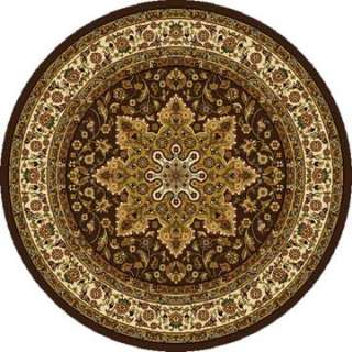 TRADITIONAL ROUND 5X5 ORIENTAL AREA RUG PERSIAN CARPET   ACTUAL 5 2 
