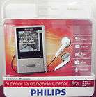 Philips Songbird Vibe GoGear  Video Player SA2VBE08S17 8 GB New in 
