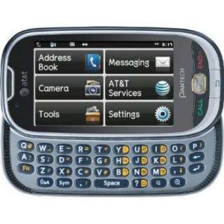 Pantech P2020 Ease Blue   AT&T Used Touchscreen Phone 843124001740 