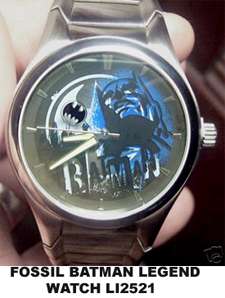 NEW FOSSIL BATMAN COLLECTIBLE WATCH LI2521 SOLD OUT BUY  