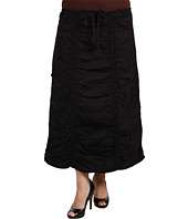 XCVI Plus Size   Plus Size Double Shirred Panel Skirt