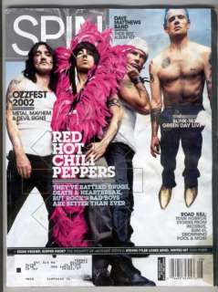 RED HOT CHILI PEPPERS 3 pc Lot FLYER Ticket Mag Spin  