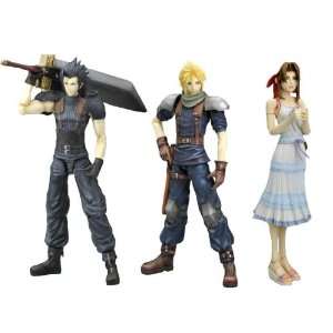    Final Fantasy Crisis Core Play Arts   Set of 3 Toys & Games