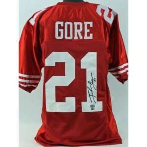   Frank Gore Jersey   Authentic   Autographed NFL Jerseys Sports