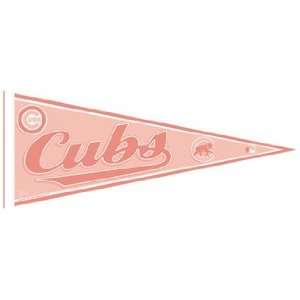  Chicago Cubs Pink 3 Pennant Set *SALE*