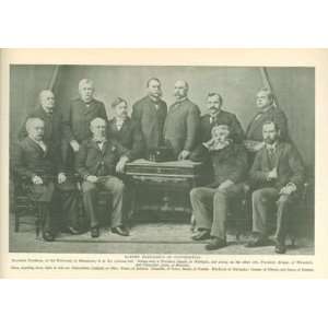  1898 Print American University Presidents 