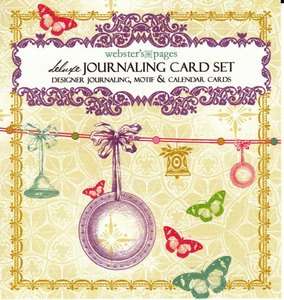 Websters Pages~WINTER FAIRY TALES~Journaling Cards NEW 2011  