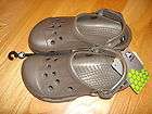 WOMENS CROCS SHOES BOOTS OFF ROAD SIZE 6 CHOCOLATEI / CHOCOLATE NEW 