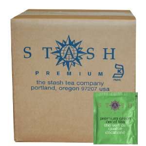 Stash Premium Decaf Premium Green Tea, Tea Bags, 100 Count Box  