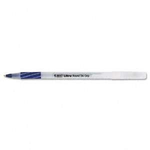 BIC Products   BIC   Ultra Round Stic Grip Ballpoint Stick Pen, Blue 