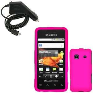  iNcido Brand Samsung Prevail M820 Combo Rubber Hot Pink 