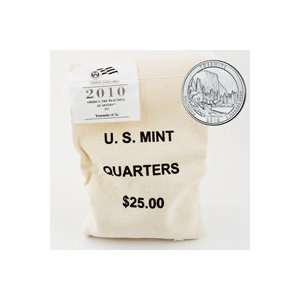  2010 Yosemite $25 Government Bag D Mint Quarters Office 