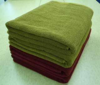 100% Cotton Terry Bath Sheets / Spa / Pool Towels  