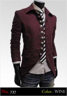 Mens Casual Slim Fitted Style Jacket Blazer Coat BEST Collection 