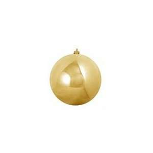  Huge Shiny Gold Commercial Shatterproof Christmas Ball 