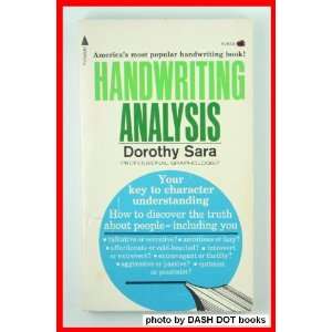  Handwriting Analysis Dorothy Sara Books