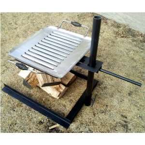 Heavy Duty Campground Portable Grilling Stand & Stainless 