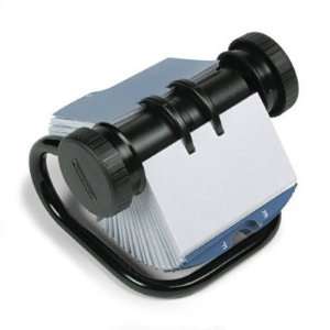  Rolodex Open Rotary Business Card File w/24 Guides 