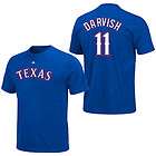 yu darvish rangers name and number t shirt jersey majestic