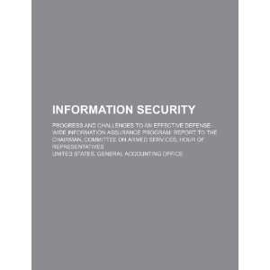   defense wide information assurance program report to the chairman