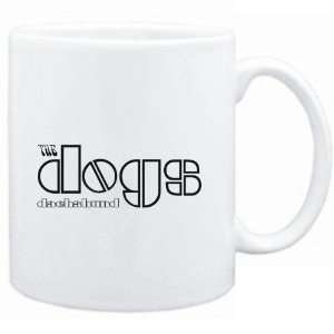 Mug White  THE DOGS Dachshund / THE DOORS TRIBUTE  Dogs 