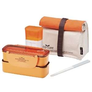  Lock & Lock Slim Lunch Box with EcoBag BPA Free Food Containers 