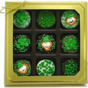 St. Pats Chocolate Dipped Oreos Gift Box Grocery & Gourmet Food