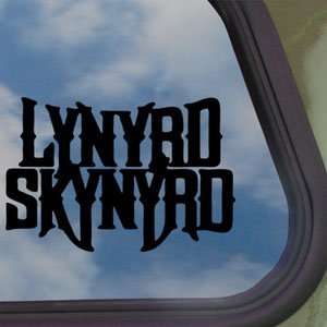   Skynyrd Black Decal Southern Rock Band Car Sticker